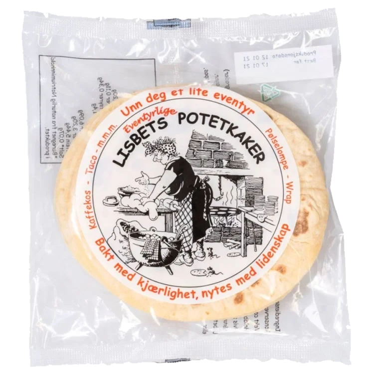 Lisbets Lisbets Eventyrlige Potetkaker 8 stk 350g