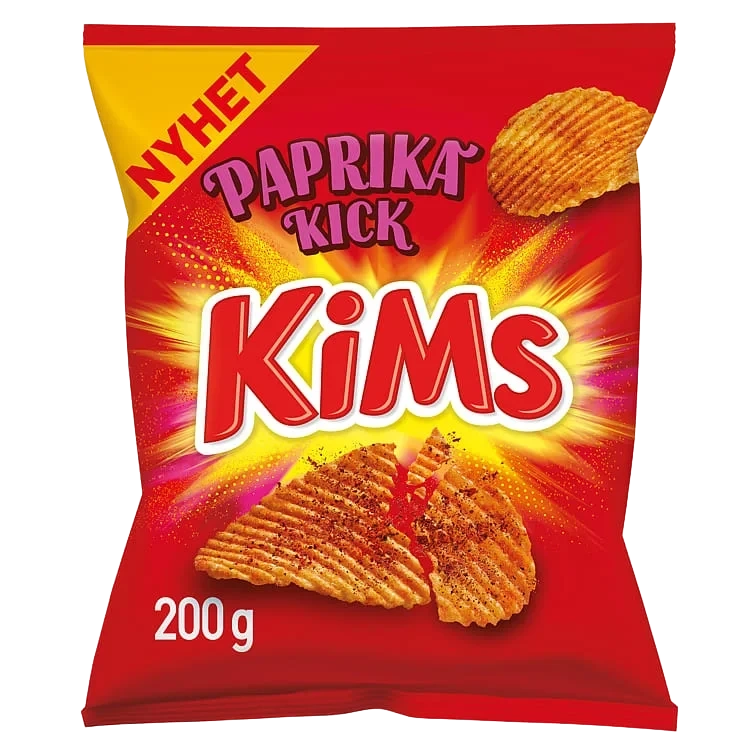 Kims Potetgull Paprika Kick 200g