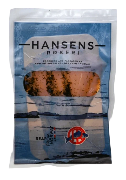 Laks Gravet skivet 100g Hansens Røkeri