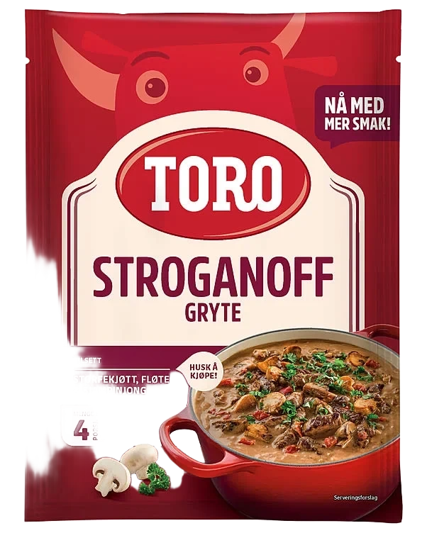 Stroganoff Gryte 105g Toro