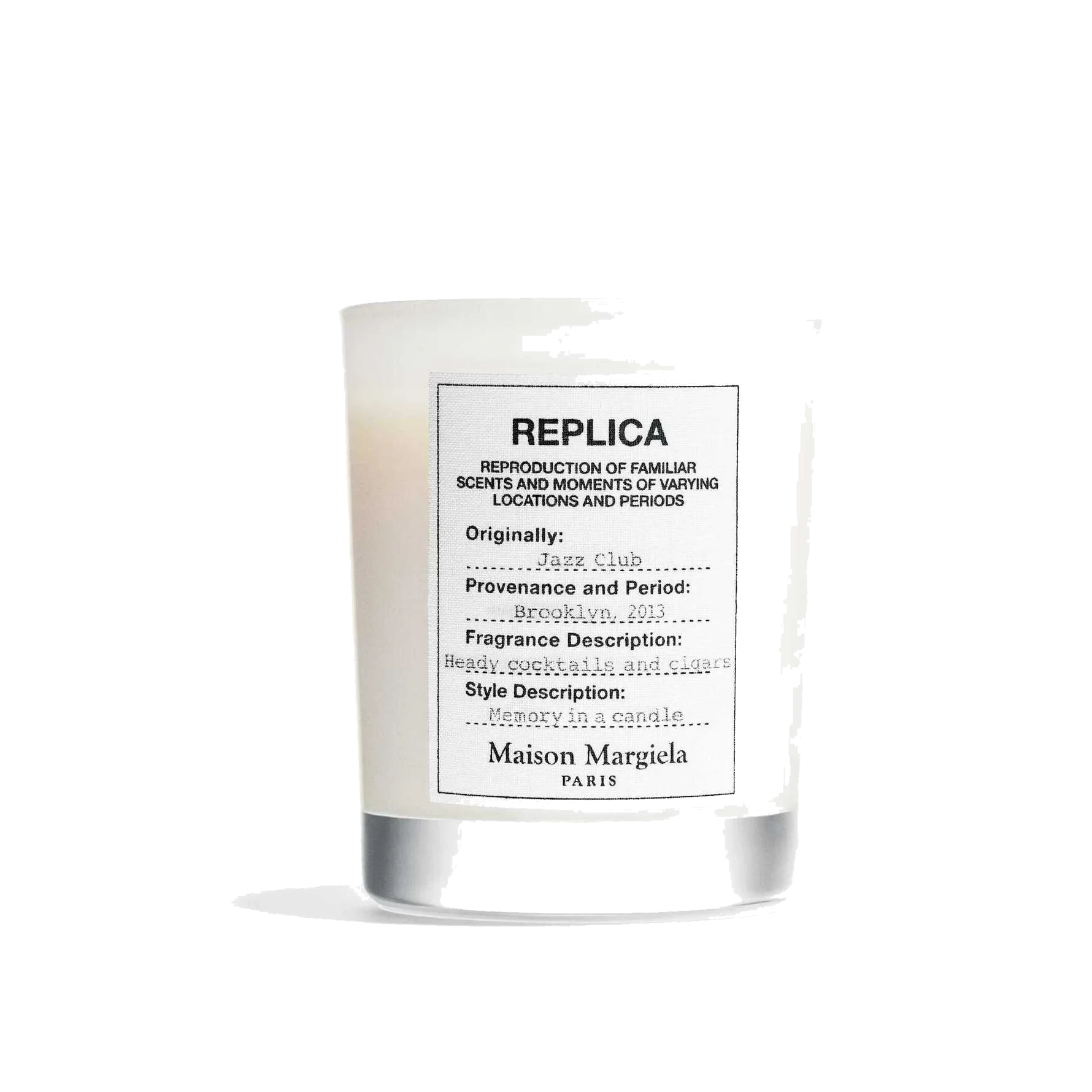 Maison Margiela Replica Jazz Club Scented Candle 165 g
