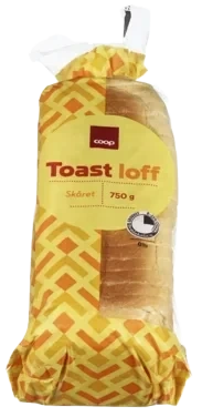 Coop Toast Loff Skåret 750g