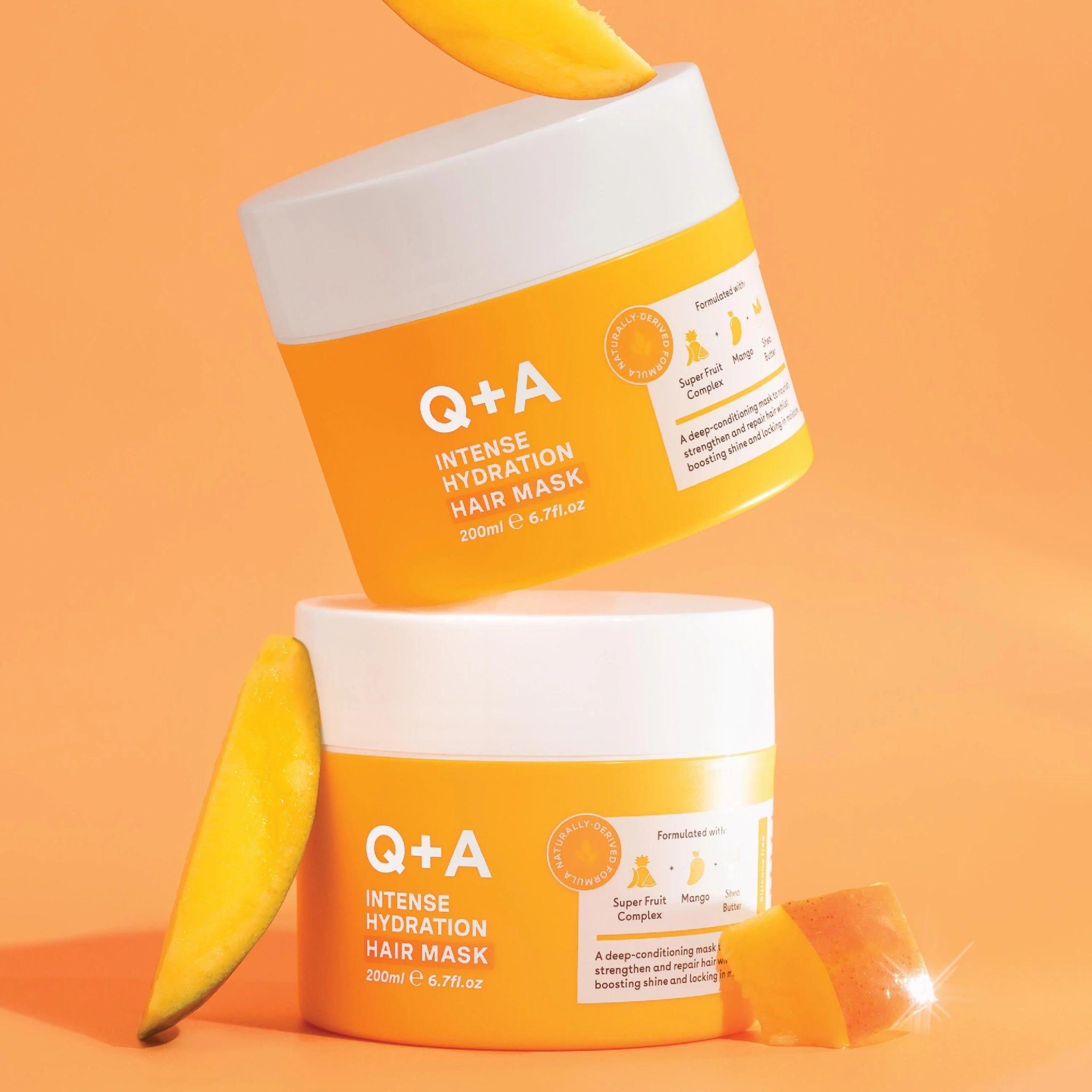 Q+A Intense Hydration Hair Mask, 200 ml
