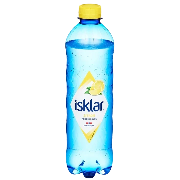 Isklar Sparkling Sitron 0,5l