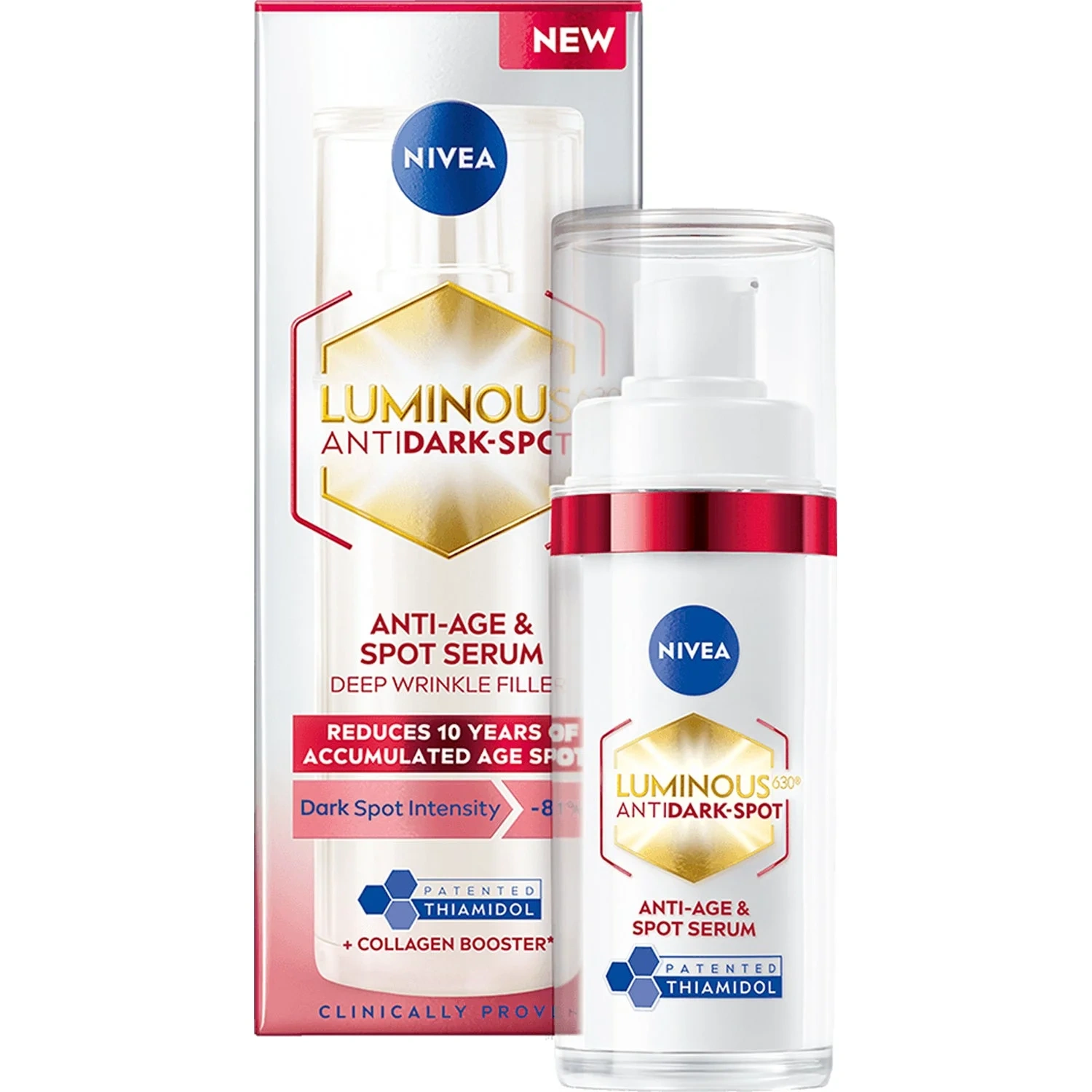 NIVEA Luminous Anti-Age & Dark-Spot Serum 30 ml