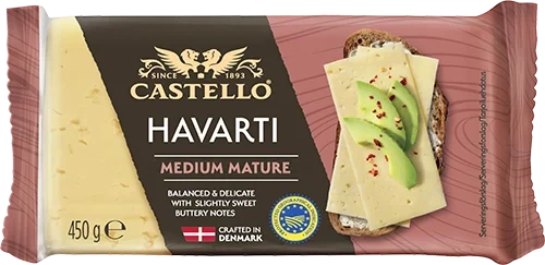 Medium Mature Havarti 26% hårdost