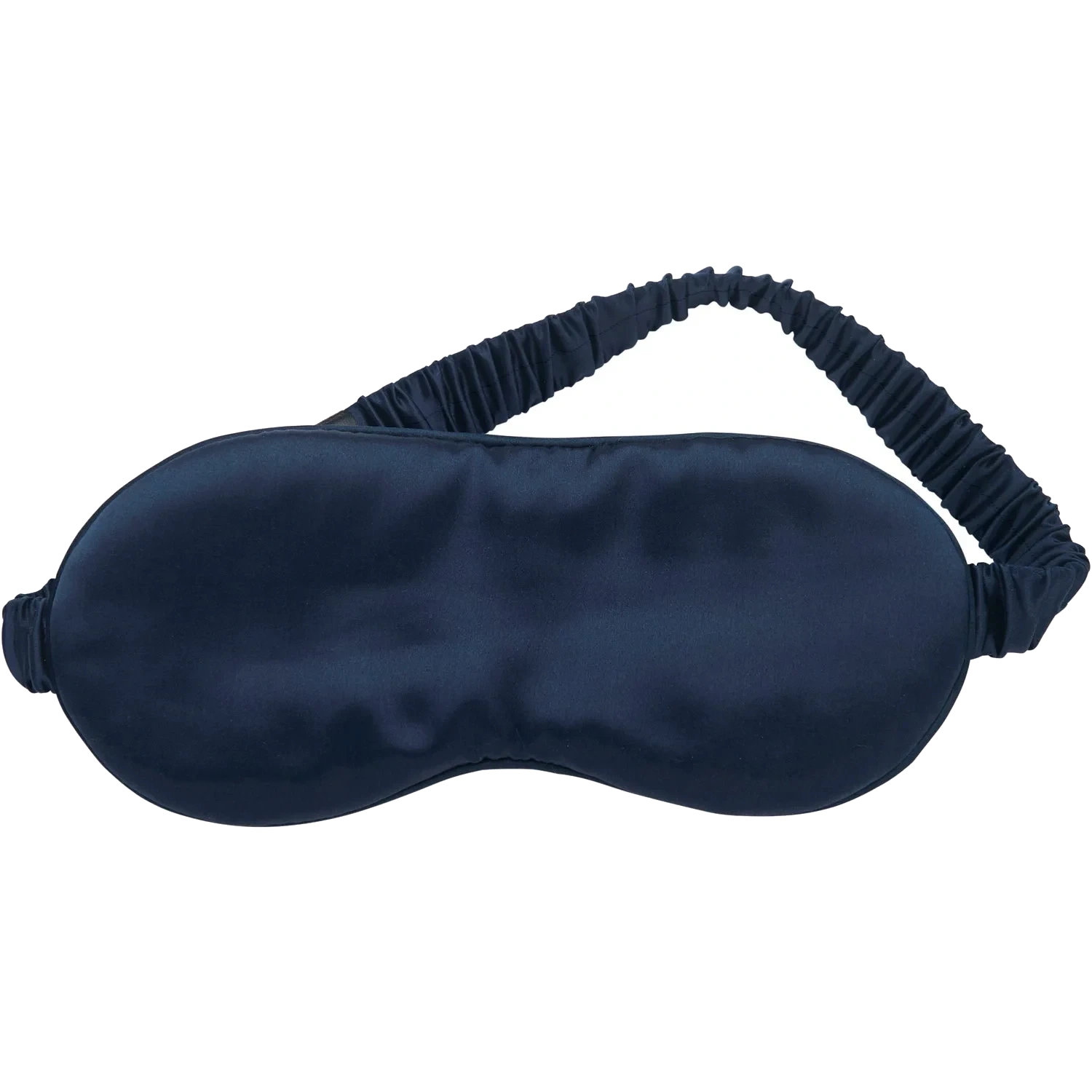 Lenoites Mulberry Silk Scrunchie Blue