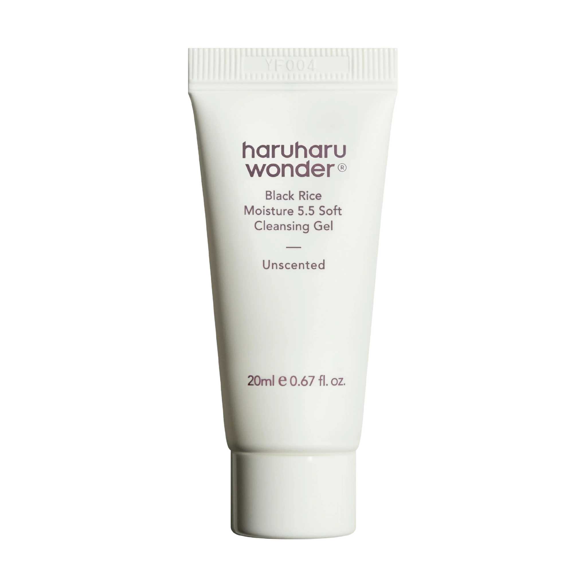 haruharu wonder Black Rice Moisture 5.5 Soft Cleansing Gel, 20 ml