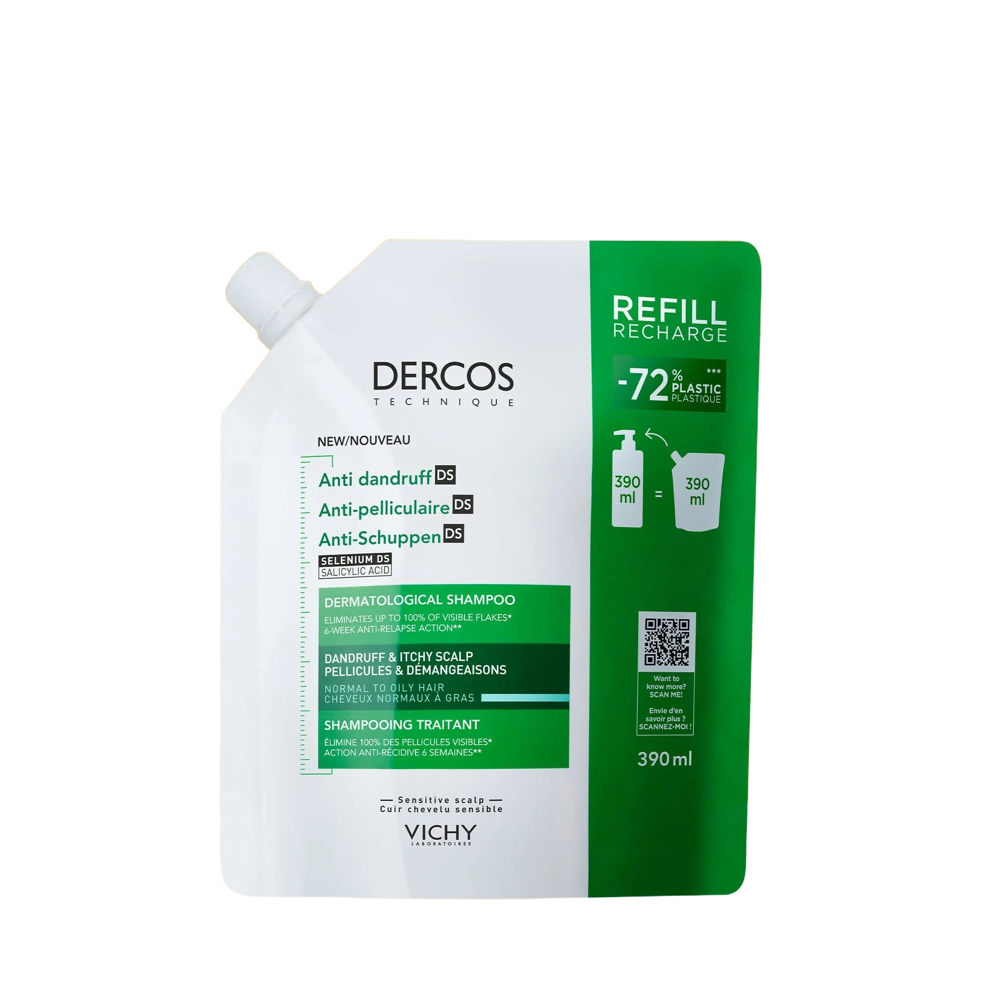 Anti-Dandruff Shamp Norm/Oily Refil