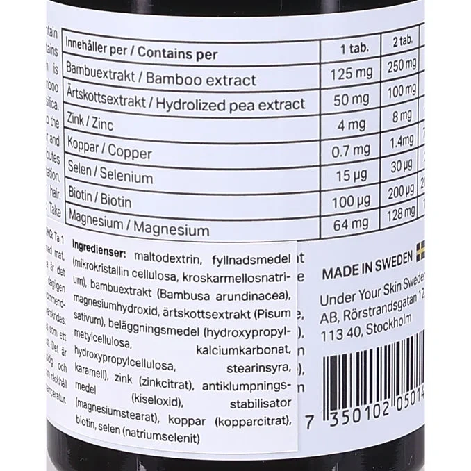 Kosttillskott Skin & Hair Hero 60-pack