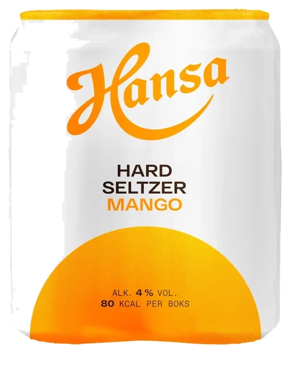 Hansa Hard Seltzer Mango 0,33lx4 boks