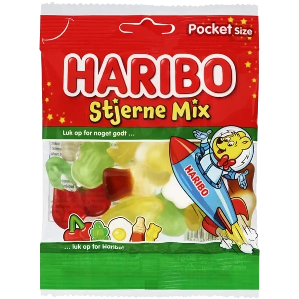 Stjerne Mix 80g Haribo