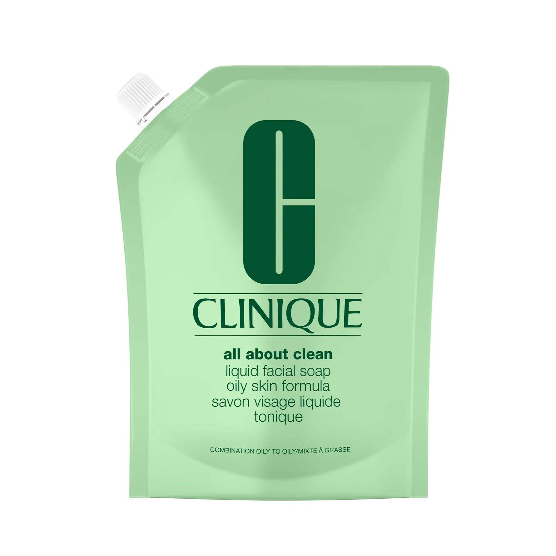 Clinique All About Clean Liquid Facial Soap Oily 400 ml Refill