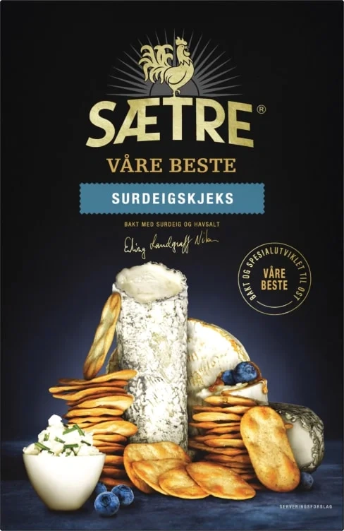 Sætres Beste Surdeigskjeks 100 g
