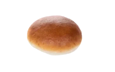 Round Brioche Bun 85g Hamburgerbrød Udelt