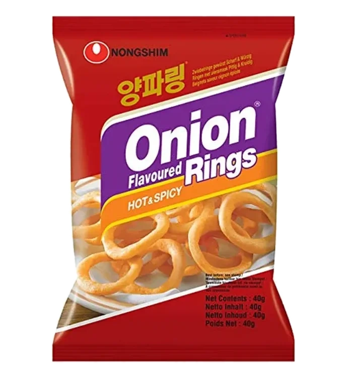 Nongshim Spicy Onion Rings 40g