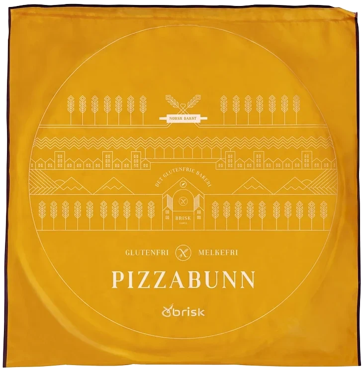 Pizzabunn lettsteikt glutenfri  300g