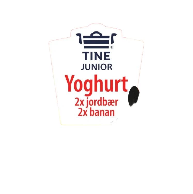 Tine Junior Yoghurt Jordbær & Banan 4x125g