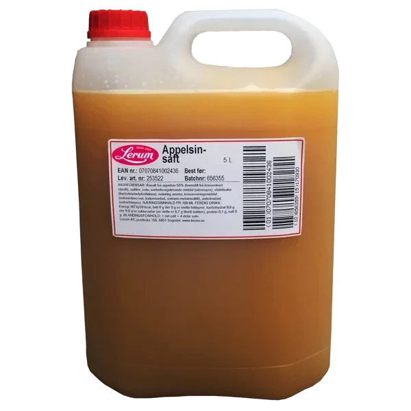 Appelsinsaft 5l Lerum