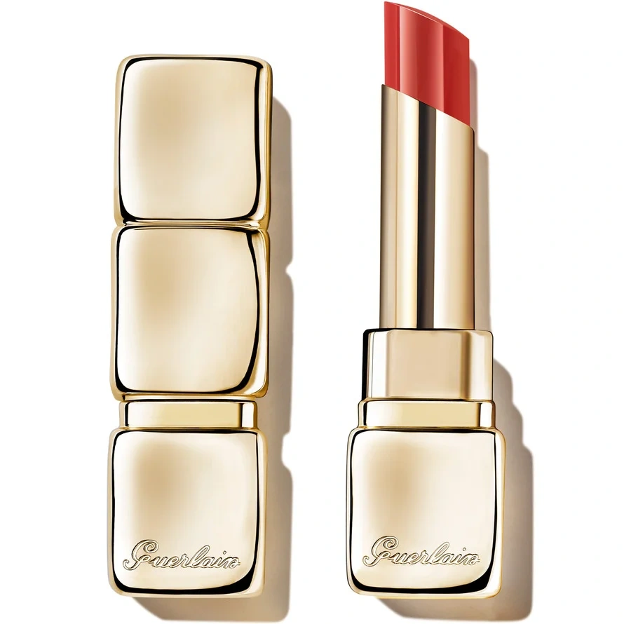 GUERLAIN KissKiss Shine Bloom Lipstick 519 Floral Brick