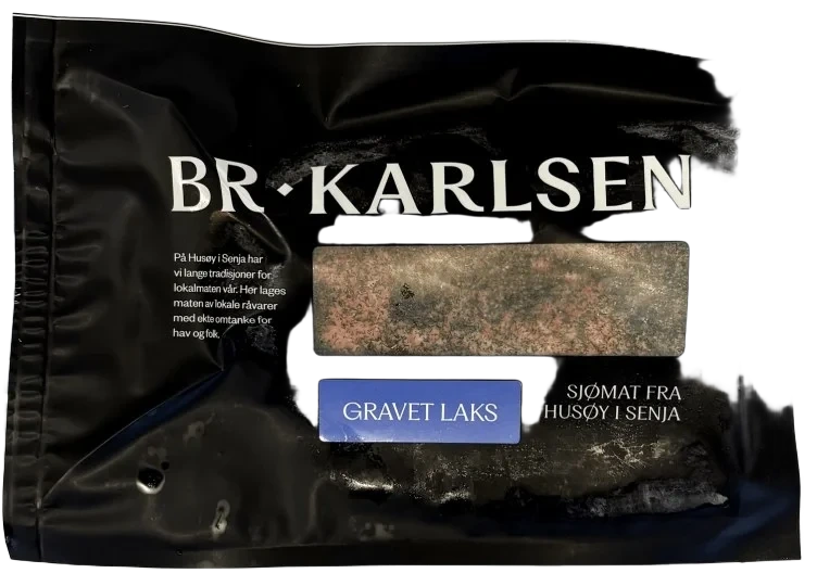 Gravet Laks Bit Br Karlsen
