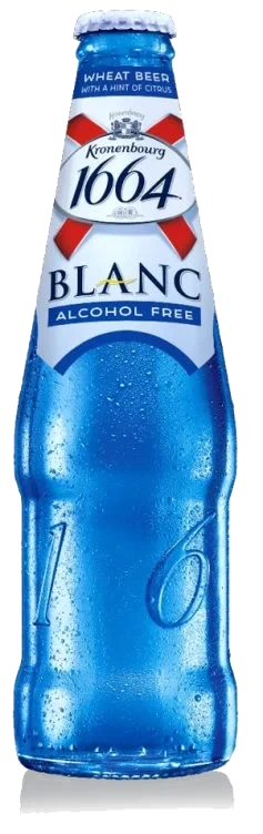 Kronenbourgh 1664 Blanc Alk.Fri 0,33l flaske