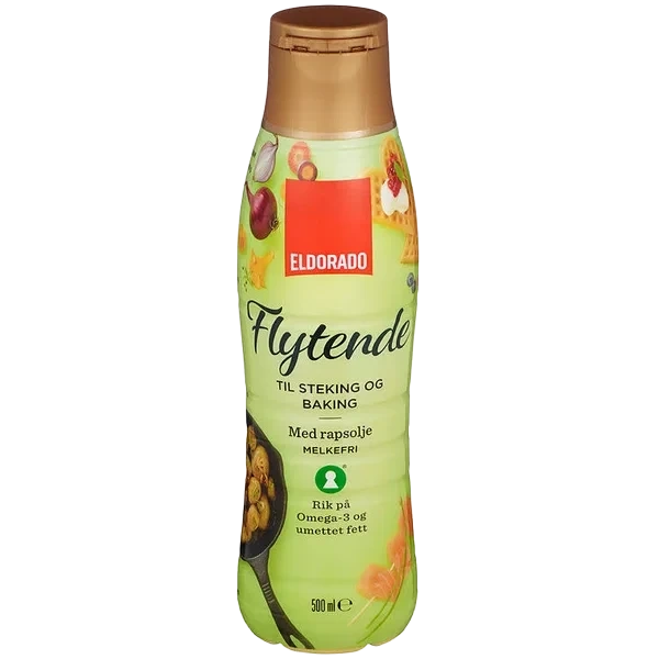 Margarin Flytende u/melk 500ml Eldorado