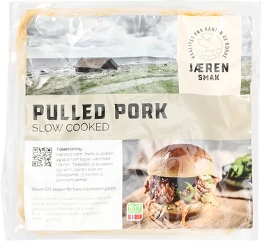 Jæren Smak Pulled Pork Sv 600gr