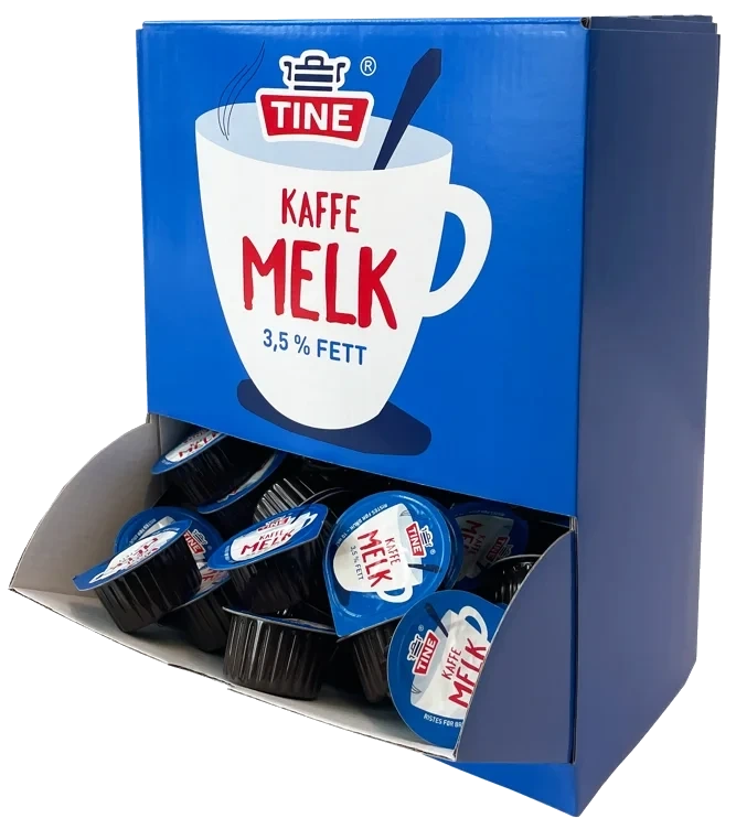 Kaffemelk 10ml 3,5%   100stk