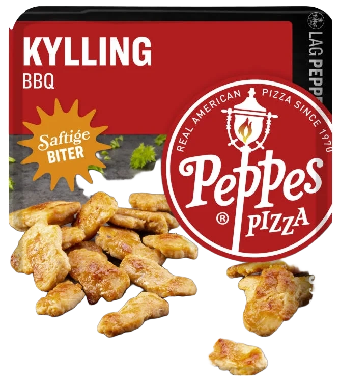 Kyllingstrimler Bbq 100g Peppes
