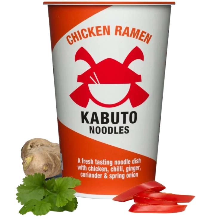 Nudler i Kopp Kylling Kabuto