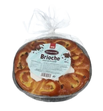 Coop Brioche Sjokolade 600g