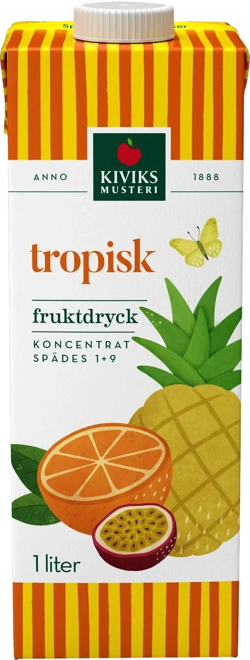 Tropisk Fruktdryck Koncentrat 1+9