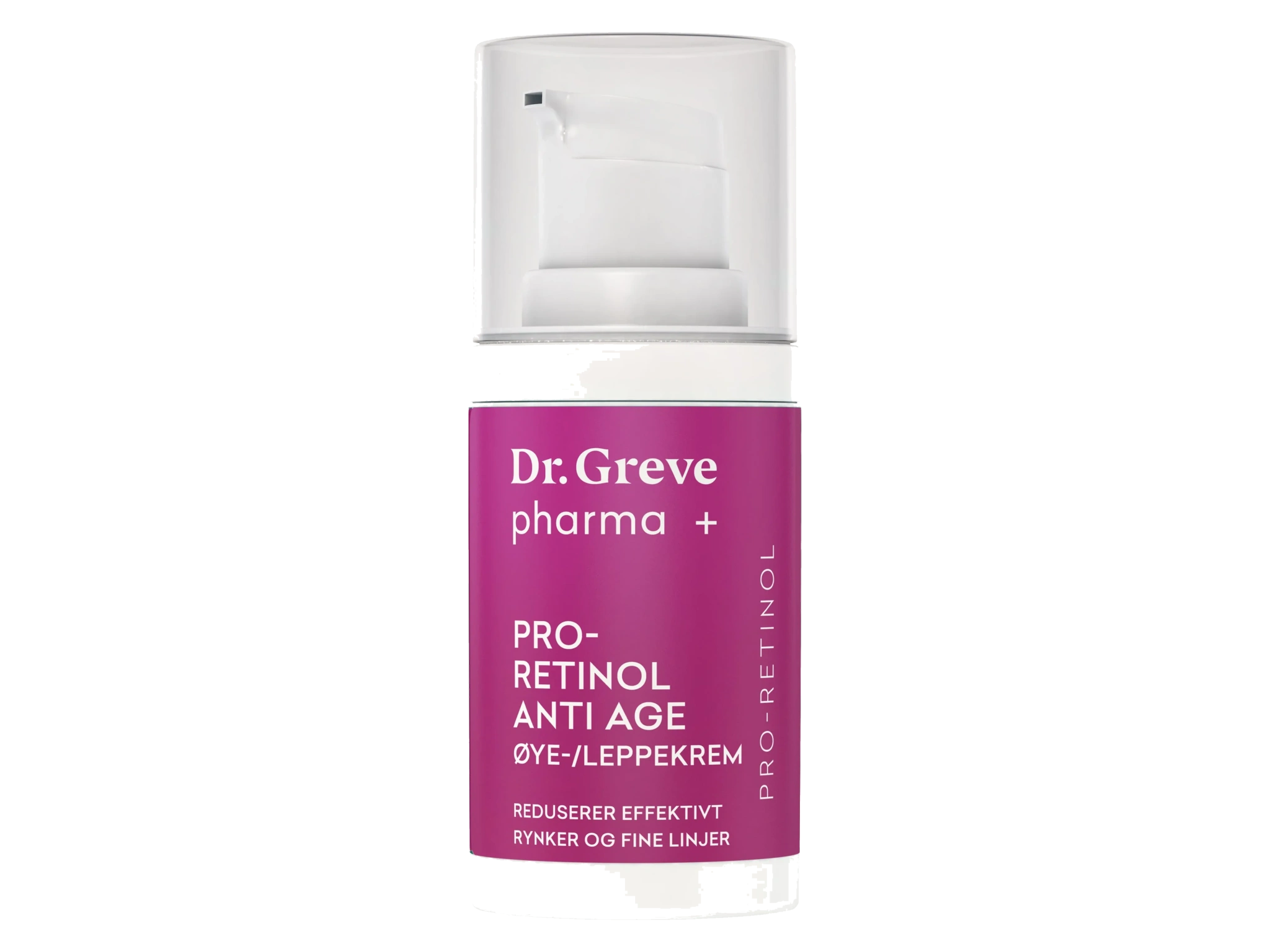 Dr. Greve Pharma Pro-Retinol Anti Age Øye-/Leppekrem, 15 ml
