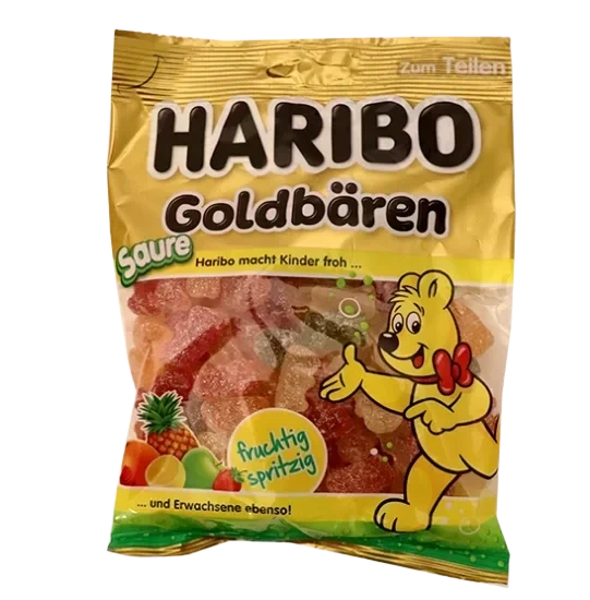 Haribo Sure Gullbjørner 200g