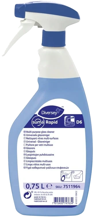 Suma rapid d6 universalrengjøring     0,75l