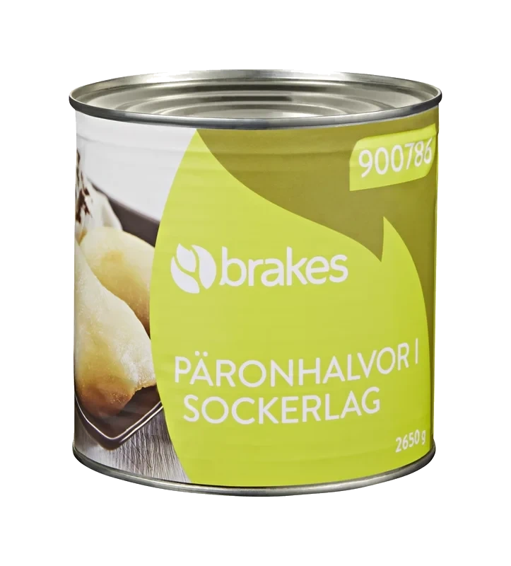 Päronhalvor socker