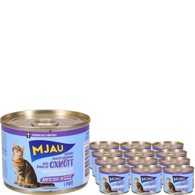 Kattmat Paté Oxkött 12-pack