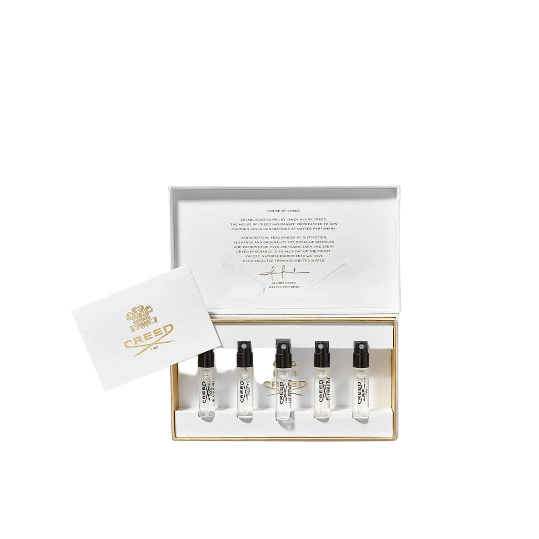 Creed Men's Inspiration Sample Set Eau de Parfum 5 x 1,7 ml