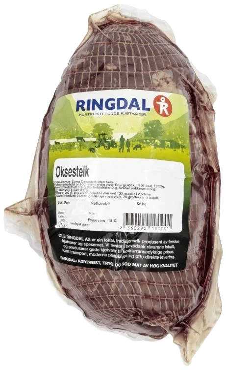 Oksesteik Surra Frys Ringdal