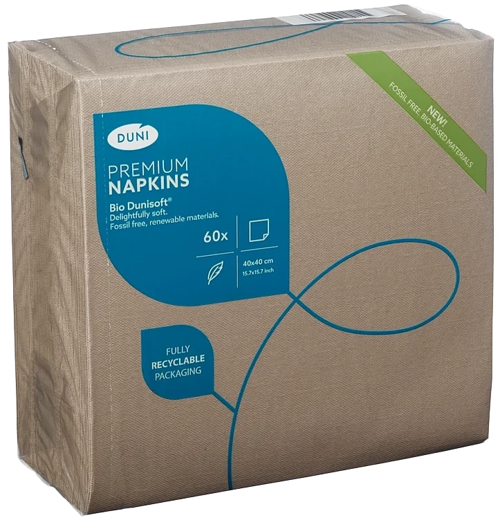 Serviett Biodunisoft 40cm Greige