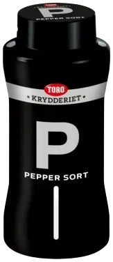 Pepper Sort Hel 430g Toro Krydder