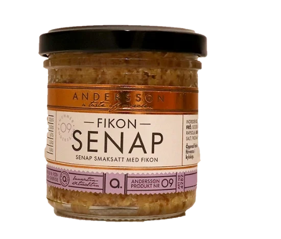 Sennep Med Fiken 150g