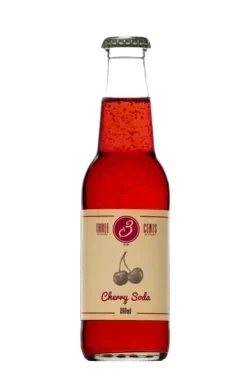 Three cents cherry soda 24x20cl