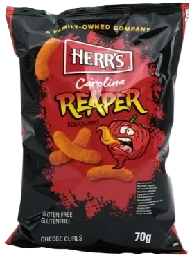 Herr's Carolina Reaper Curl 70g