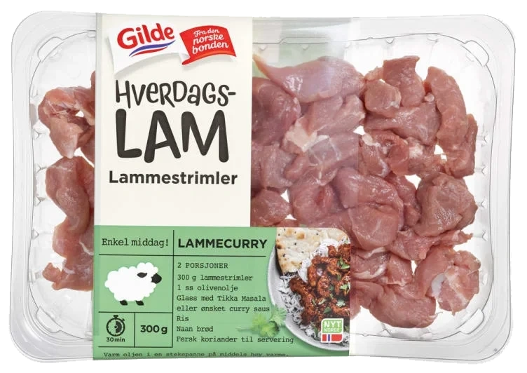 Hverdagslam Strimler 300g Gilde