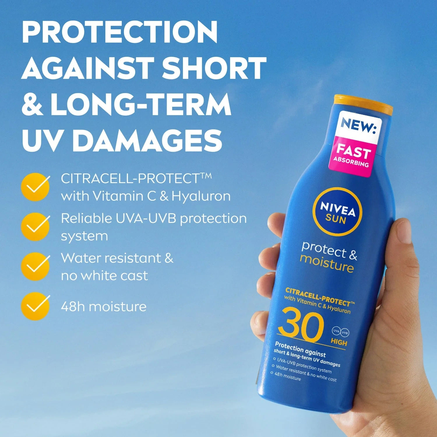 Solkräm Protect & Moisture Spf 30