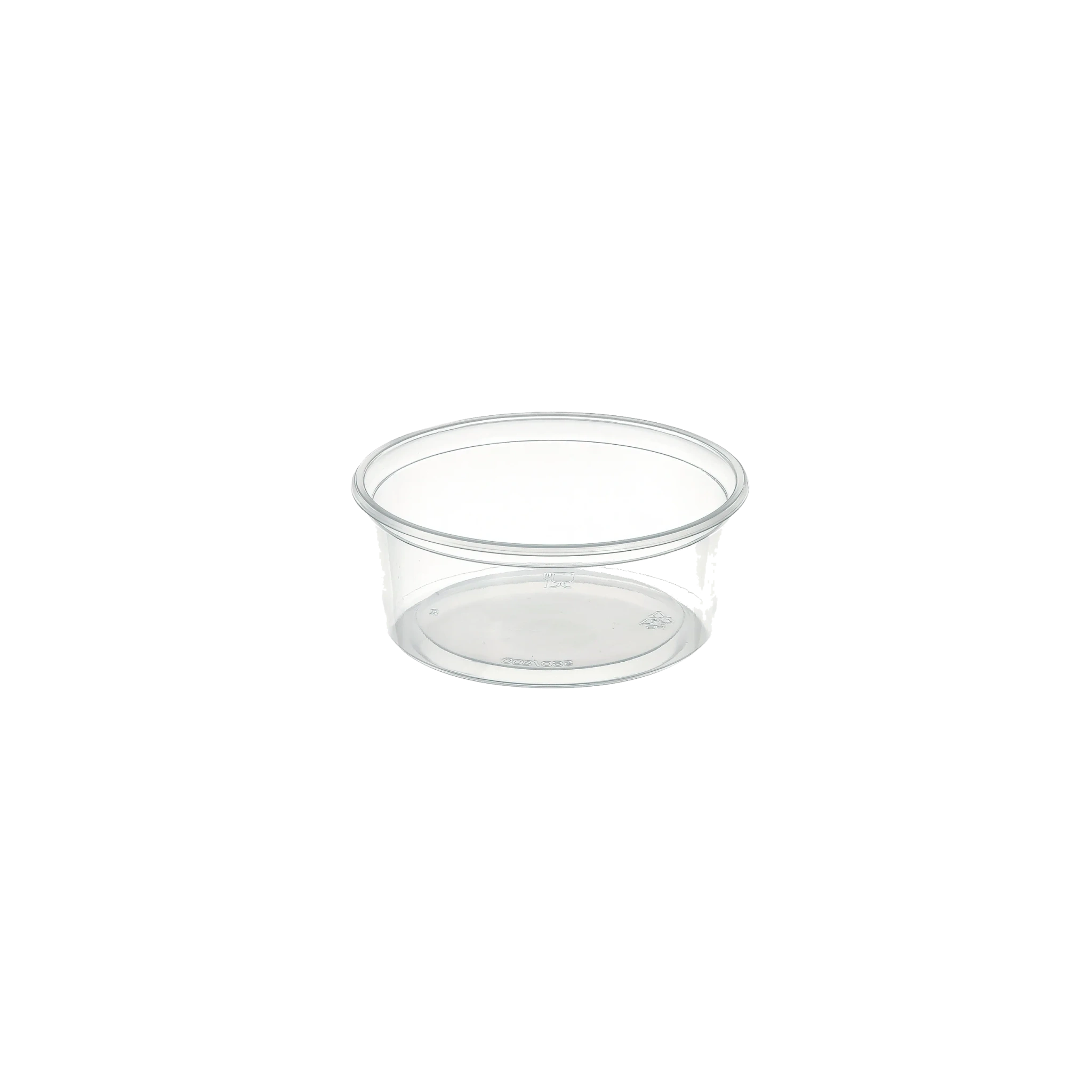Delipack rund Transparent