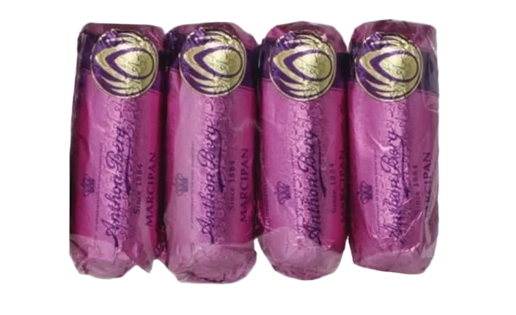 Marsipanbrød 4x25g Anthon Berg