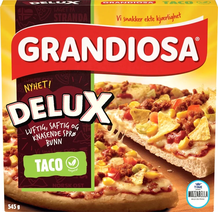 Grandiosa Pizza Delux Taco 545g